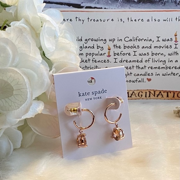 NWT KATE SPADE ♠️ RISE & SHINE DROP HUGGIES - Picture 7 of 10